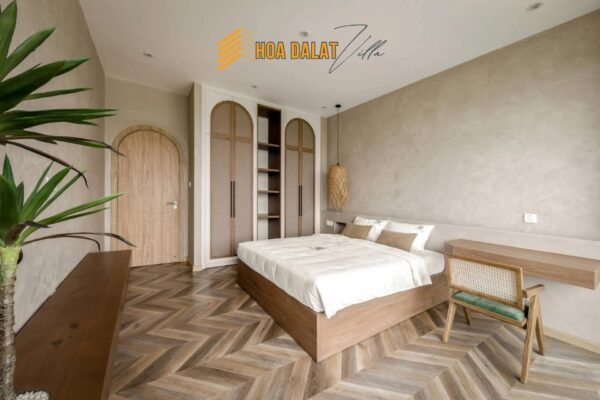 Phòng ngủ villa HDL 02 trang trí tinh tế