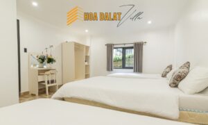 Phòng Bit By Bit Villa trang bị giường kích thước 1m8